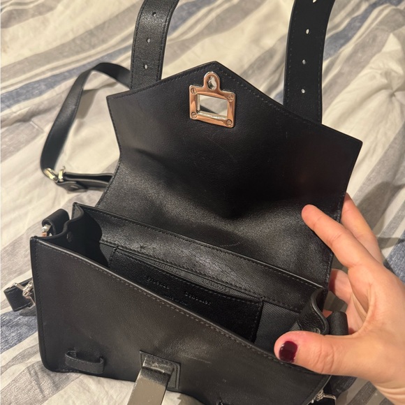 Proenza Schouler PS1 Mini Crossbody Bag - Black - Picture 7 of 9